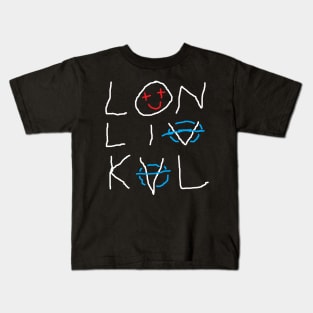 KVLI3N ''BYE WRLD'' Kids T-Shirt